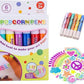 DIY Bubble Popcorn Drawing Pens (6 PCs)