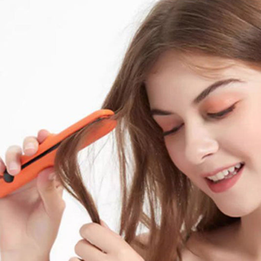 🌟Limited-time offer with a 64% discount ⏳ Mini 2-in-1 curling and straightening iron