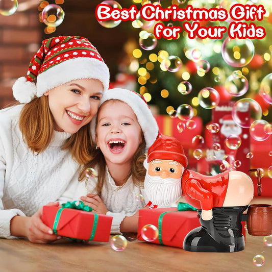 🎅Early Christmas - 50% OFF🎄Funny Santa Bubble Blowing Machine＆FREE SHIPPING✈️