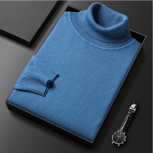 Men's Solid Color Premium Cashmere Sweater-limited time free shipping